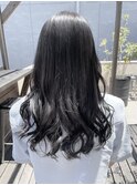 #ダークアッシュ#ネビージュ#ネイビー#ブルーブラック