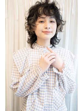 マグノリア オモテサンドウ(MAGNOLiA Omotesando) マッシュウルフの無造作パーマ・・・HINATA