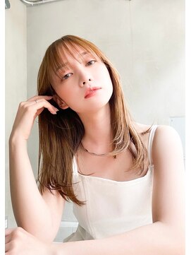 エース (ACE) ACE 横浜 ナチュラルレイヤー×ミルクティーベージュ