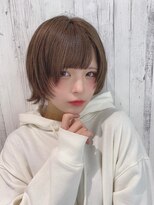 リアイス(Re:ICE)&nbsp;ミニウルフ/くすみブルー/流れるレイヤー/インナーハイライト