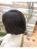 艶感ノンブローショートボブ