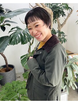 トネリコ(toneriko) ショートバングスタイル