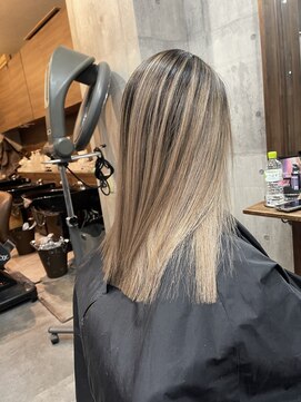 ラフ(LAFF) #黒髪#ボブルフ#ネビージュ#小顔#ワンレン