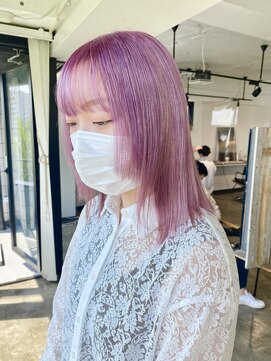 ニュート(Neut ) ペールピンク×ラベンダーハイライト