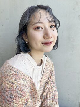 アイティー バイ アルバム 浦和店(IT by ALBUM) 春っぽ柔らかボブ_ホワイトグレージュネビージュ_39122