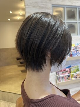 ラボヌールヘアー 宇都宮店(La Bonheur hair) おしゃれハンサムショート♪【宇都宮駅/インナーカラー】
