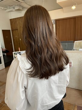 カットウェルズ粟殿店(Cut Well's smile&peace) 艶カラー　奈良　cut wells 粟殿