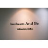 ラブハーツアンドビー ミナミセンバ(luve heart's And Be minamisemba)のお店ロゴ