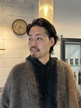 カウチ(Kauti) オールバックパーマ