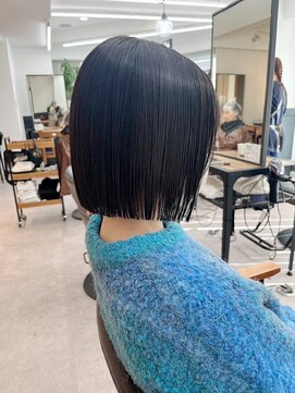 ネオリーブ クーロ(Neolive curro) 小顔タッセルボブ×美髪[ぱつっとボブ/縮毛矯正/横浜韓国]