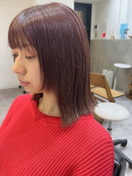 フルール(Fleur) 恵比寿 韓国風レイヤーカット 顔まわりレイヤーカット