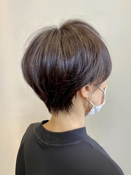 ハルキ ミナト ジャパン オオサカ(HARUKI MINATO japan OSAKA) 30代40代50代小顔似合わせカットくびレイヤーエモージュ大人可愛