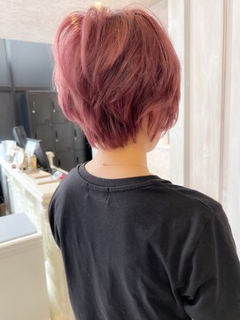 キャアリー(Caary) 小顔補正立体カット福山caary小顔ショートヘア20代30代40代50代