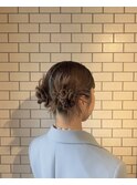 ヘアセット/ヘアアレンジ/韓国ヘア/カチモリ/お呼ばれヘア