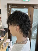 コワファーストナガサキシャンプーボーイ(COIFF1RST NAGASAKI SHAMPOO BOY)&nbsp;縦落ちパーマ　長崎