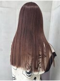 say.黒髪ボブルフネビージュ小顔ワンレンストレートロング秋冬