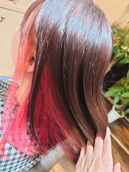 アイヘアー(aihair.)の写真/【加治屋町/似合わせカラー】パーソナルカラー診断で、あなたにピッタリの周りから褒められる髪色に変身♪