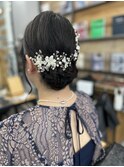 【clomus】参列ヘア