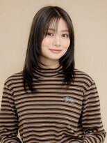 エンタク 新宿(enntaku) インナーカラー/ベージュ/韓国/前髪/顔周り/新宿西口/新宿駅