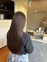 【ブリーチ毛でも施術可】ダメージを極限に抑えた縮毛矯正 髪質改善/縮毛矯正/ヘッドスパ/桑名