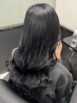 ヘアーデザイン ジェルム(Hair Design germe)&nbsp;ブルーブラックロング / YUDU