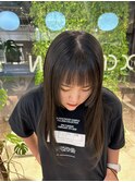 姫カット×レイヤー
