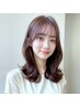 【横山指名限定】平日カット＋ケアカラー＋トリートメント￥18,700→￥9,900