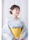 浴衣/セット/メイク/ヘアーアレンジ