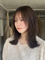 プレイスインザサン(PLACE IN THE SUN) 【村岡】layer cut/ 顔周り cut