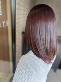 艶髪縮毛矯正髪質改善ストレート大人女子イメチェン清潔感