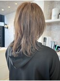 福山市美容室Caary夏トレンドウルフヘアレイヤースタイル