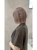 切りっぱなしボブ