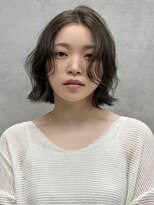 キラ 渋谷(KILLA)&nbsp;◎オリーブグレージュ/オリーブカラー/グレージュ/外ハネボブ