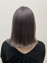 ラピステン 福岡天神 大名店(Lapis)&nbsp;10代・20代/ダブルカラー/色落ち◎中明度ラベンダーグレー