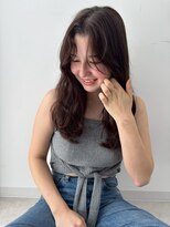 ユーフォリア 青山(Euphoria)&nbsp;大人美人艶カラーベージュ小顔カット透明感レイヤーロング