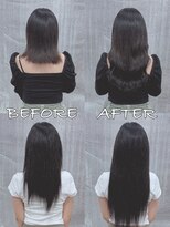 リップ 大阪本店(LIP)&nbsp;【レミー100%最高級人毛/ロング】シールエクステ60枚+カラー