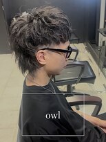 アウル 心斎橋(owl)&nbsp;マレットヘア/ウルフ/フェード/メンズパーマ/メンズカット