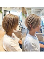 バンプ ギンザ(BUMP GINZA)&nbsp;30代40代50代白髪染め銀座絶壁解消小顔ショートヘア伊