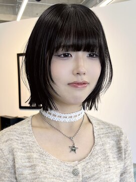 ノード(NODE) 栄外ハネナチュラル大人可愛い韓国ボブ