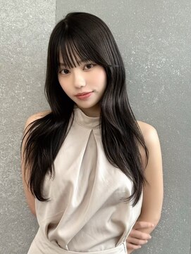 髪質改善オリーブ小顔レイヤーカット前髪カット仙台艶髪縮毛矯正