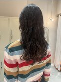 ロングパーマ