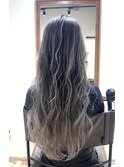 ハイライト　バレイヤージュ　ショート　レイヤー　髪質改善