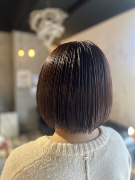 サンカリ 真法院店(SANKARI) 【髪質改善で作る、乾かすだけでまとまるボブ】