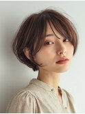 着物ヘア/大人ガーリー/ダークアッシュ/似合わせカット/大口子安