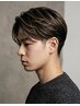 【モテ度１２０％】メンズカット/低刺激カラー/眉cut /修復TR
