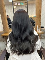 ナンバー ノード 渋谷(N° node) 韓国風ゆるふわ巻き艶髪グレージュ髪質改善トリートメント渋谷