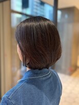 サロンイクエヤマザキ 文京(SALON IKUE YAMAZAKI)&nbsp;ショートボブ  トリートメントで艶髪とコシをUP！