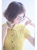 ふわっと軽やか★前下がりショートボブ