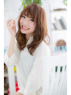 ミック ヘアアンドメイク アップ 駒込店(miq Hair&Make up) カワイイを底上げ！極ゆるカール