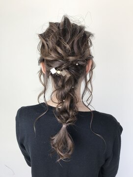 ヘアーサロン リベット(hair salon Libett) 【☆】編み下ろしヘアアレンジ ヘアセット 着物ヘア